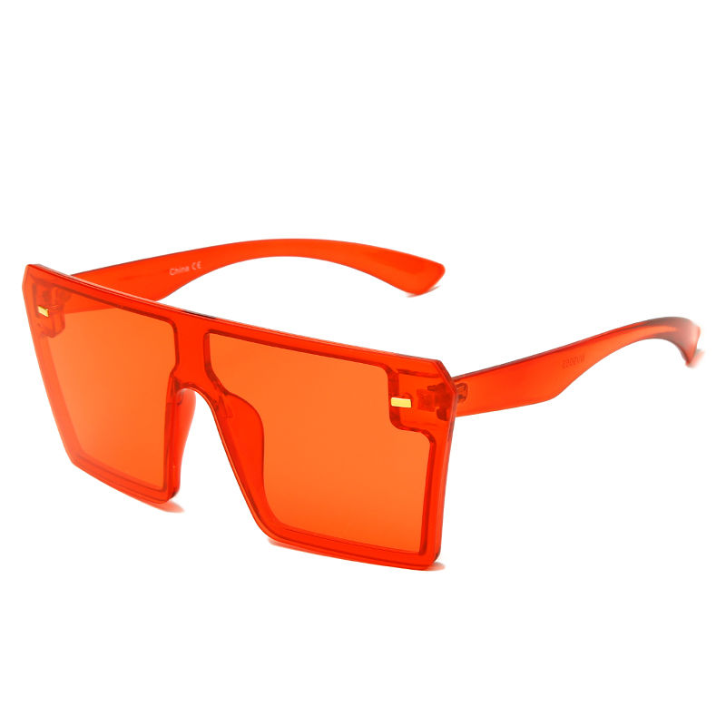 Thumbnail: Colorful Rivet Oversized Sunglasses