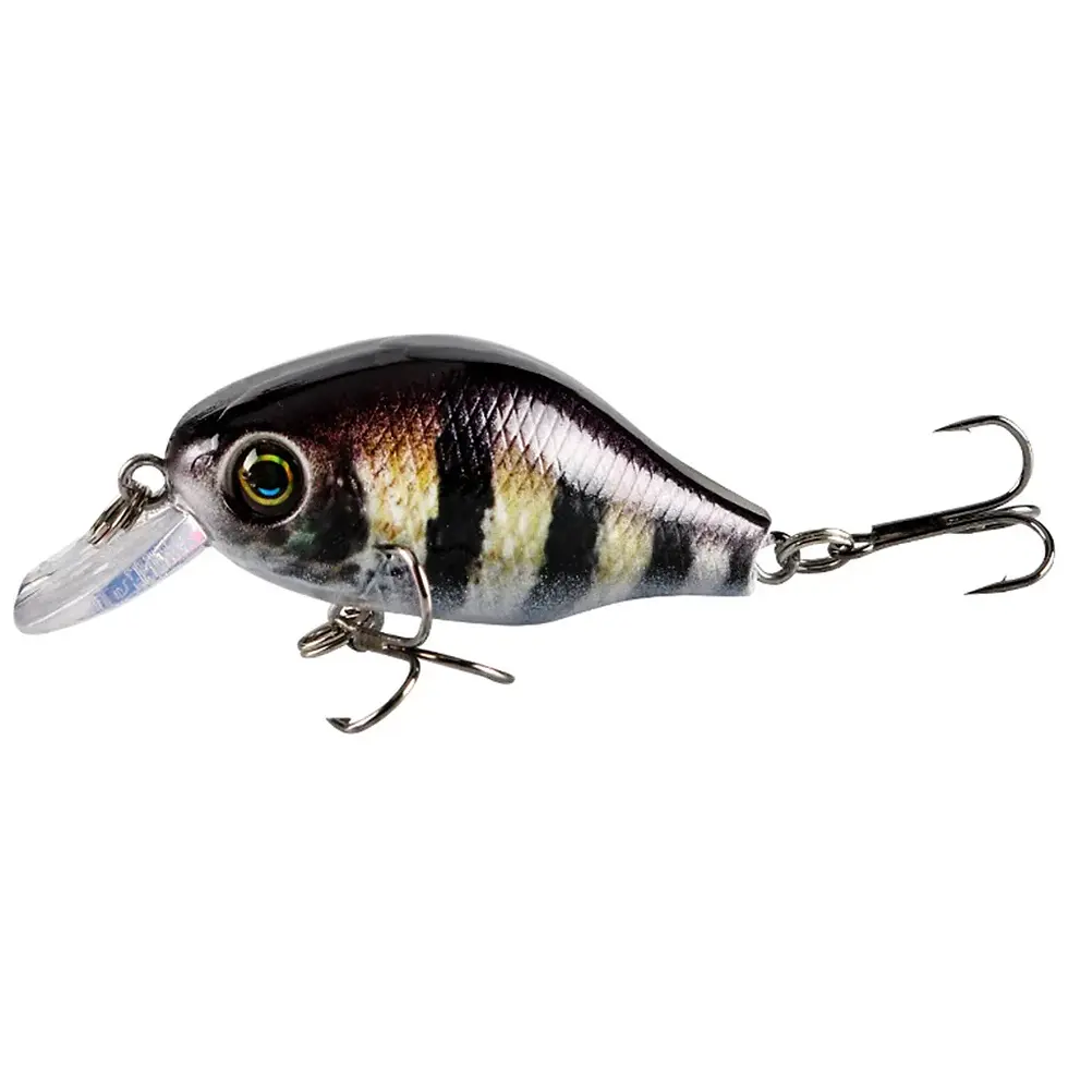 Thumbnail: 1Pcs 52mm 8.5g Crank Fishing Lure Wobblers