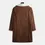 Thumbnail: M-3xl Mens Thick  Lined Warm Winter Faux Suede Coat