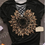 Thumbnail: Best Mom Ever Sunflower Hollow Out T-Shirt Tee