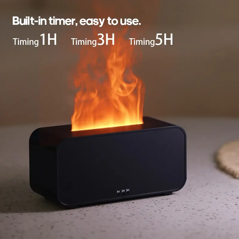 Thumbnail: New Simulation Flame Aromatherapy Humidifier & Diffuser