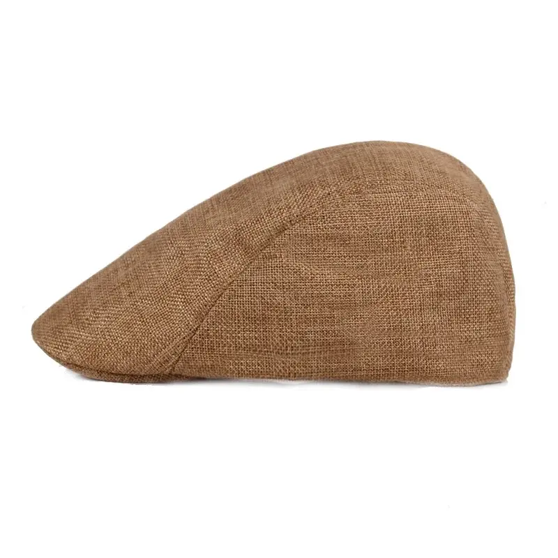 Thumbnail: Cabbie Gatsby Linen Outdoor Hats Berets Brand Duckbill Caps