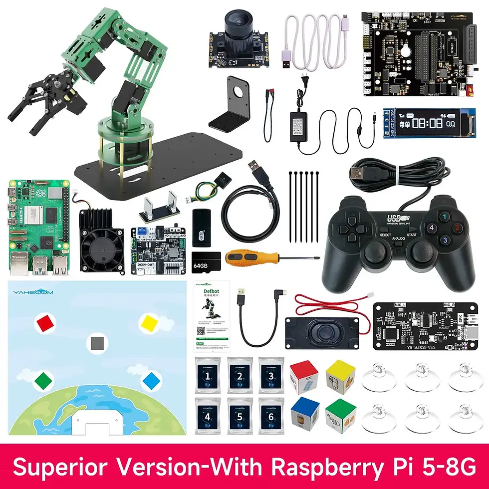 Thumbnail: Yahboom DOFBOT AI Large Model Vision Robotic Arm Kit