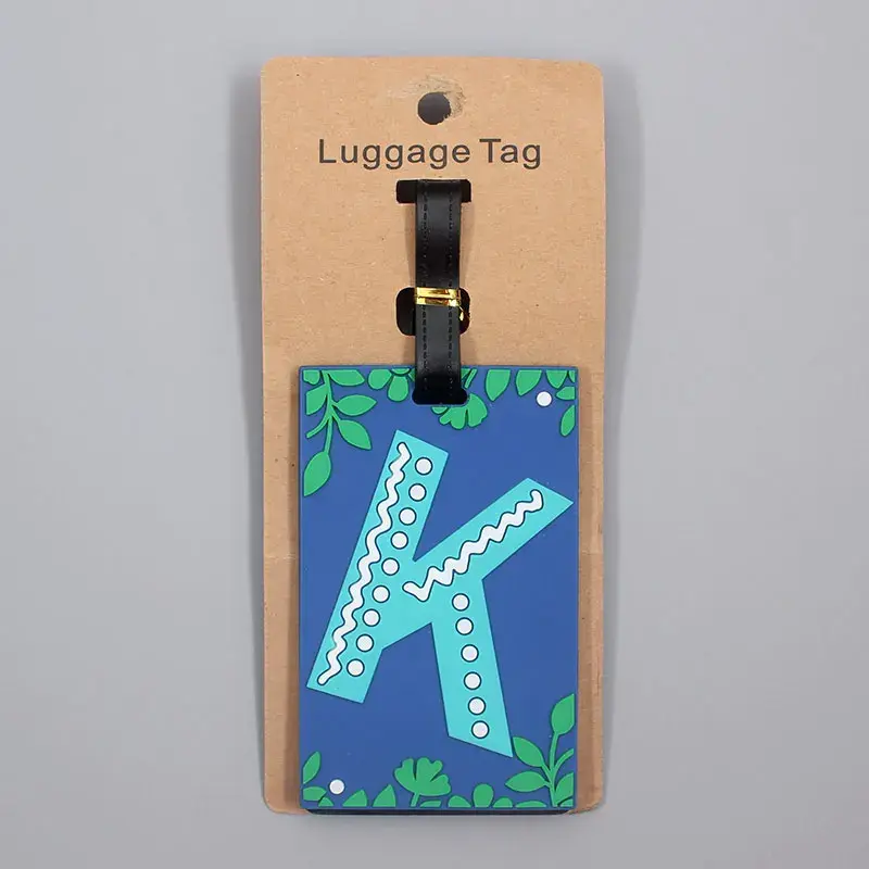 Thumbnail: 26 Letters Travel Accessory Luggage Tag