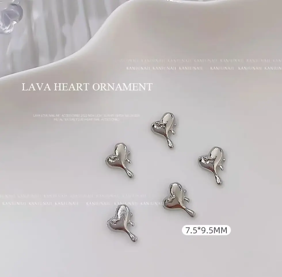 Thumbnail: 10pcs Luxury Snake Nail Charms 3D