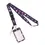 Thumbnail: Pink Ribbon Breast Cancer Lanyards for Keys and ID Card