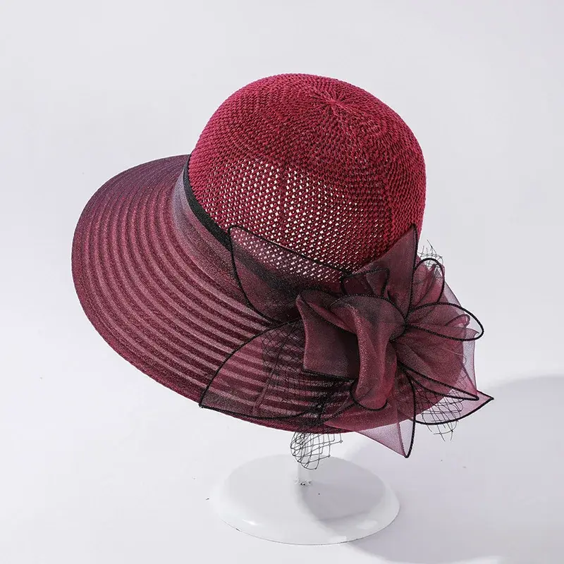 Thumbnail: Leisure Sun Hat w/ Decorative Flower
