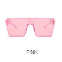 Thumbnail: Colorful Rivet Oversized Sunglasses