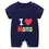 Thumbnail: 100% Cotton Short Sleeved Jumpsuit for Newborn Babies