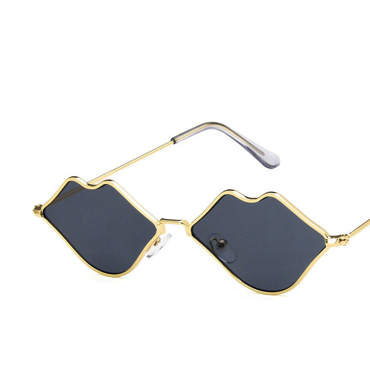 Thumbnail: Kiss Lip Shaped Retro Sun Glasses