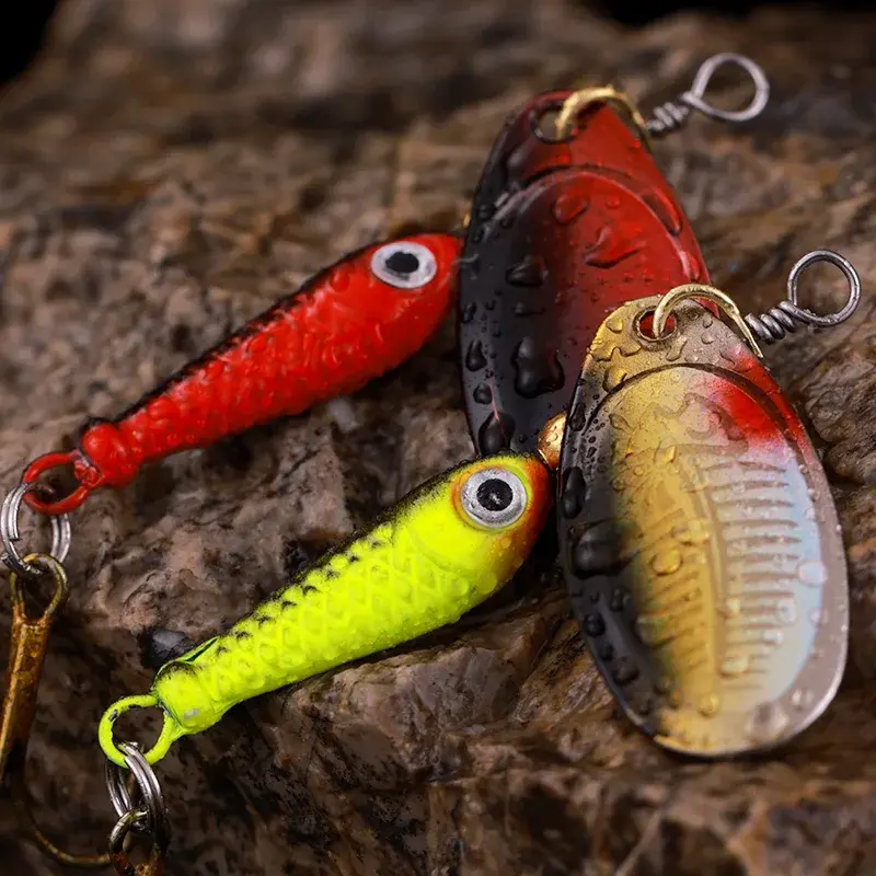 Thumbnail: LUSHAZER Fishing Spinner Bait