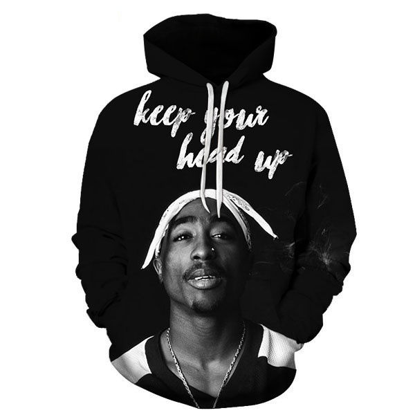 Thumbnail: 2Pac 3D Printed Hoodies