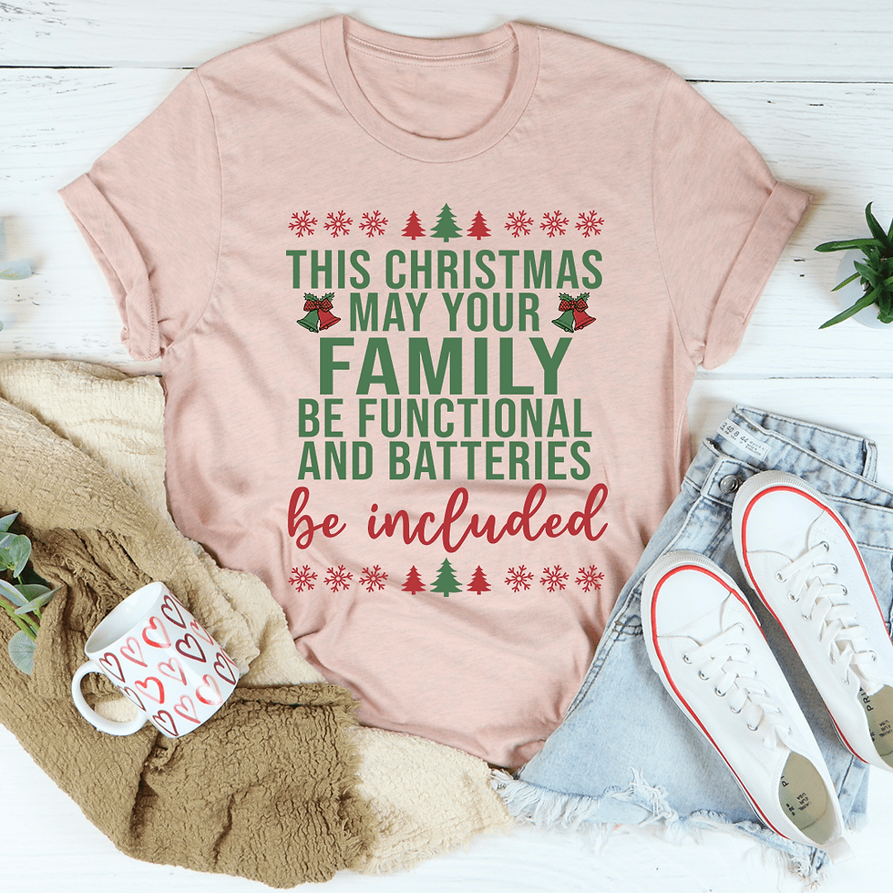 Thumbnail: This Christmas May Your Family Be Functional T-Shirt