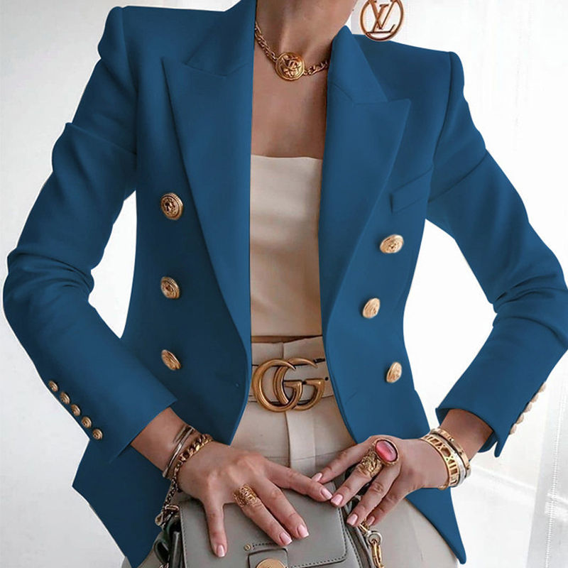 Thumbnail: Fashionable Button Office Jacket