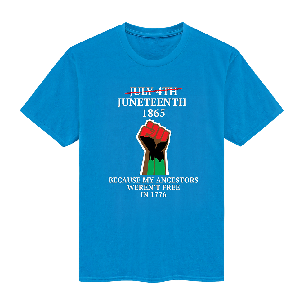 Thumbnail: Melanin Tshirt Juneteenth Day in 1865