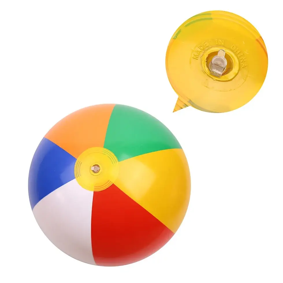 Thumbnail: Summer Colorful Inflatable Beach Sport Ball
