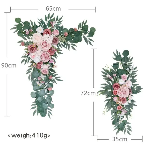 Thumbnail: Wedding Arch Flower Swag Arrangement