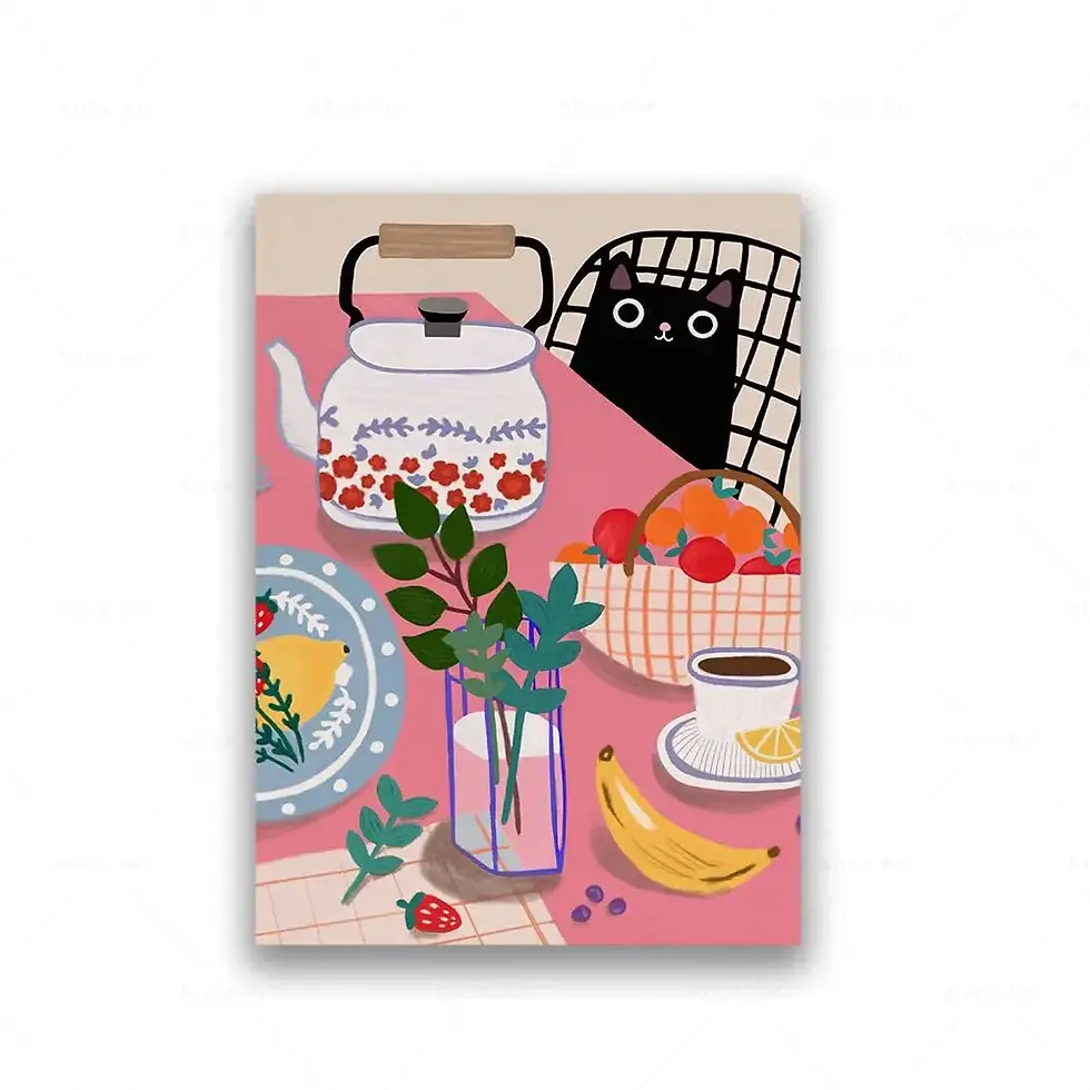 Thumbnail: Funny Cat Kitchen Posters