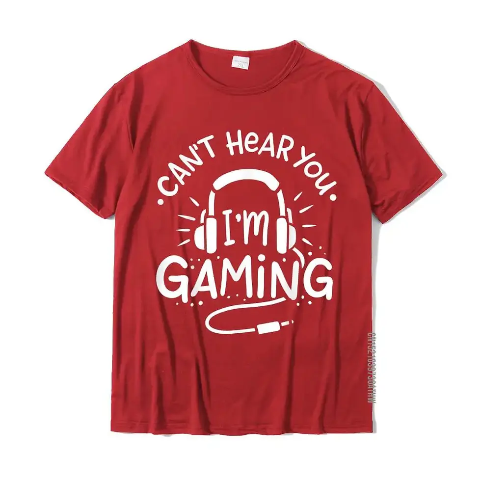 Thumbnail: Can't Hear You I'm Gaming T-Shirt