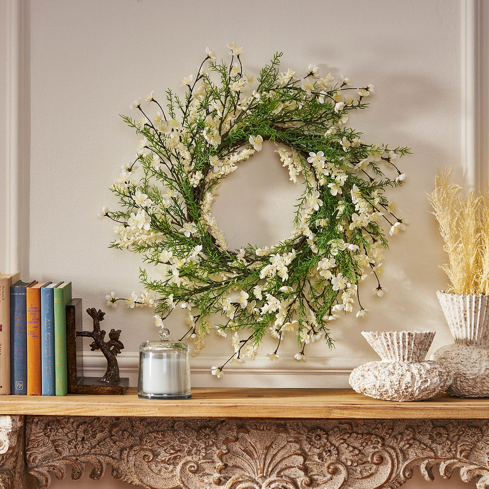 Thumbnail: 30" Plum Blossom Wreath