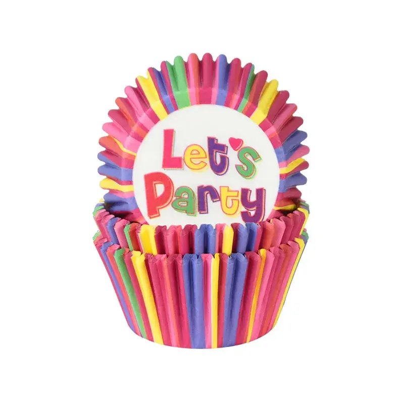Thumbnail: 100Pcs Muffin Cupcake Paper Cups
