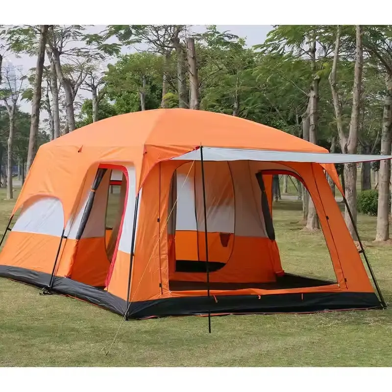 Thumbnail: Outdoor Windproof Family Camping Tent