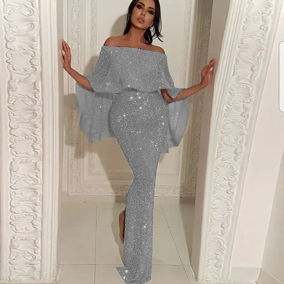Thumbnail: Plus Size Wrap Women's Dresses