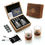 Thumbnail: 8 Pcs Wooden Box Whiskey Set w/ Reusable Ice Cube