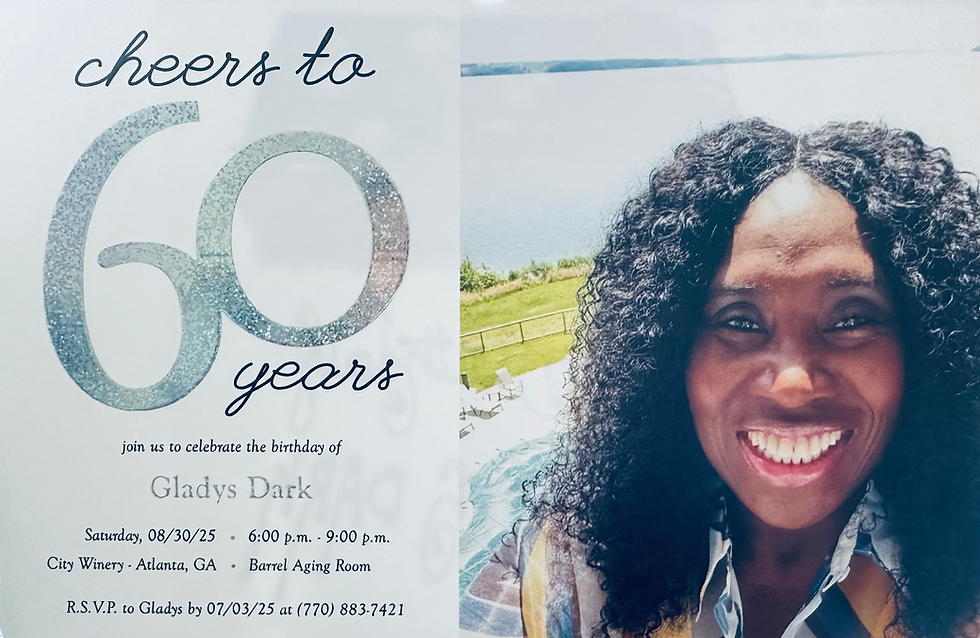 Cheers to 60 Years! Blessed Bold & Beautiful: Gladys’ Elegant Birthday Celebration
