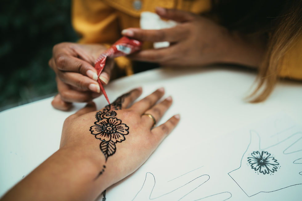 Pic of diwali - henna art