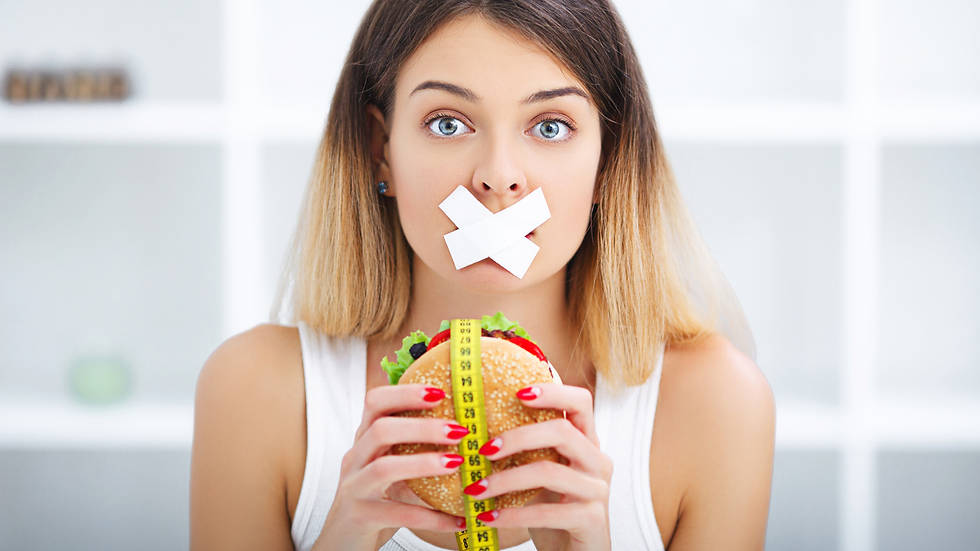 Persona cuidando su metabolismo