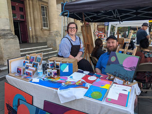 The Learning Curve - My First Art Fair!
