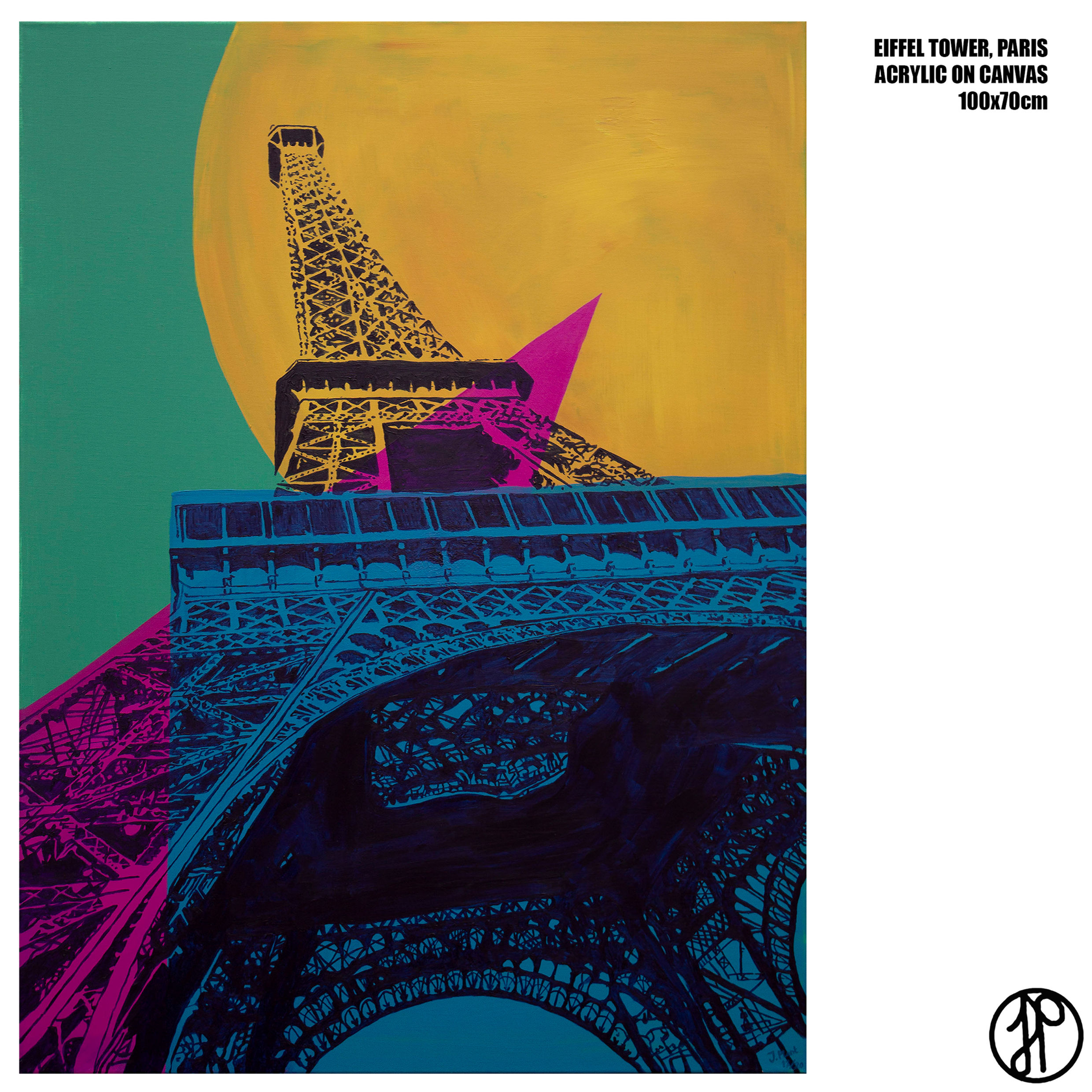 Limited Edition Prints - Eiffel Tower, Paris 2020