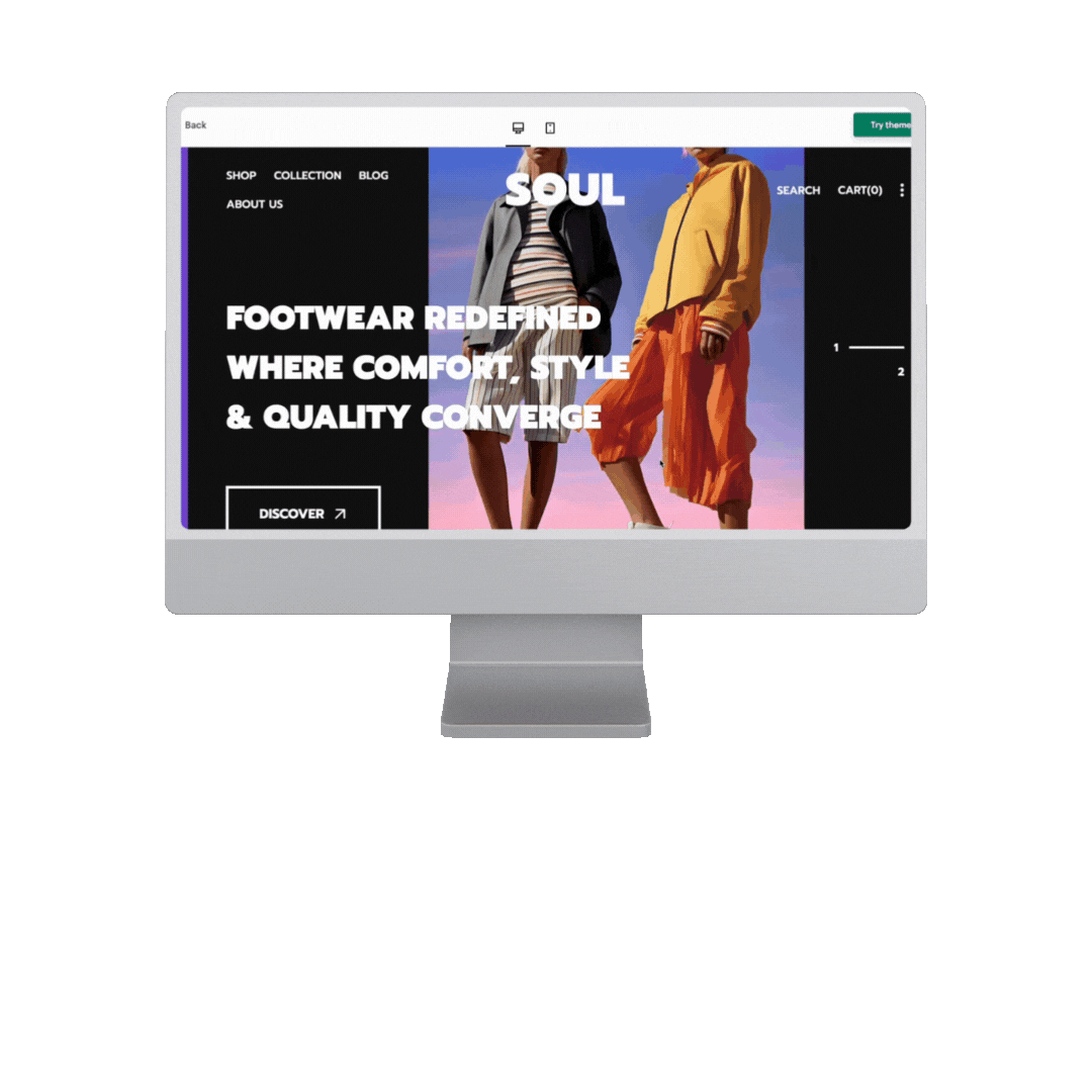 SITE WEB SHOPIFY JUSQU'A 20 PRODUITS