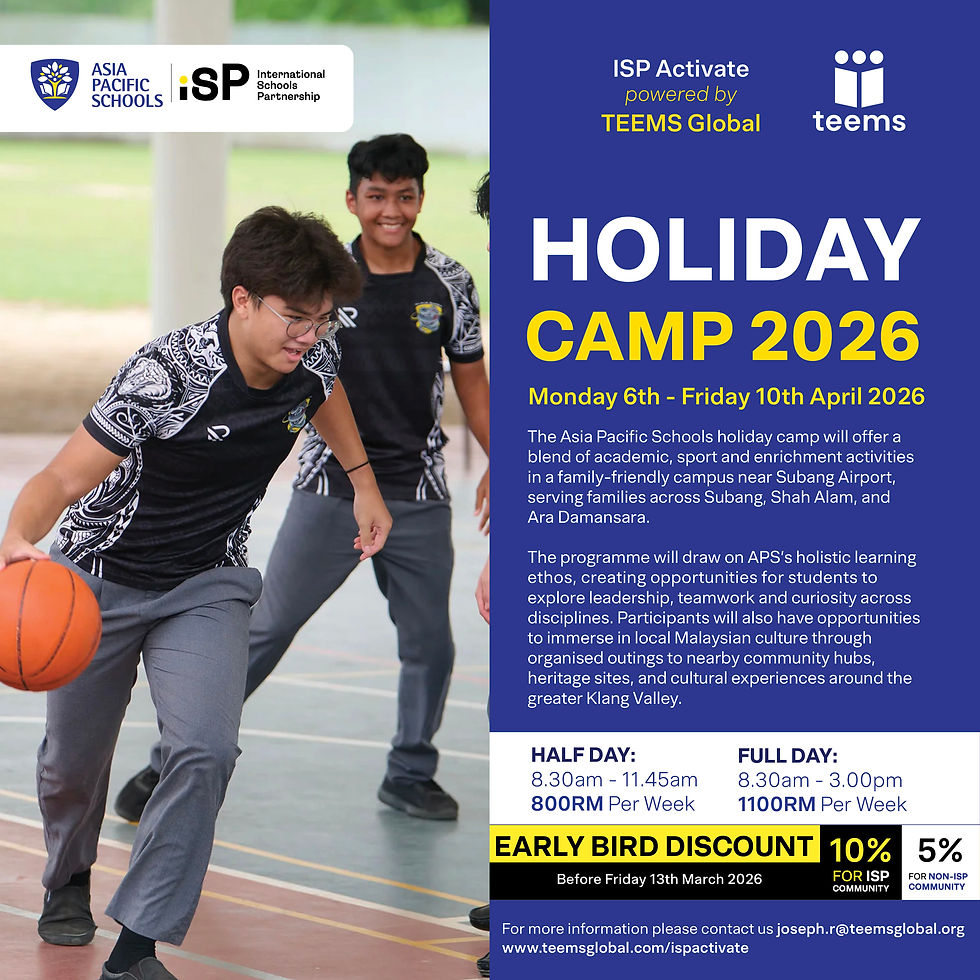 Asia Pacific Schools April Camps