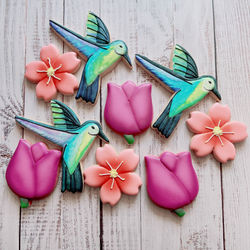 Humming Bird Cookies