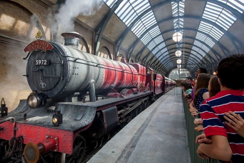 Hogwarts Express, park to park.