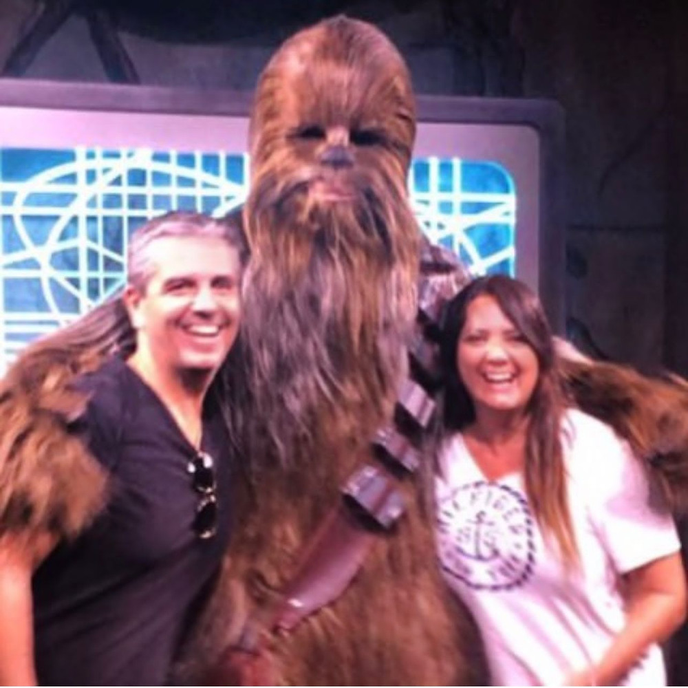 Meet and Greet no Star Wars Launch Bay, em Disney Hollywood Studios.