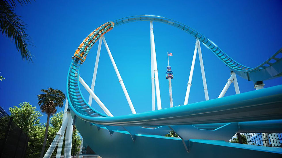 Nova montanha-russa no SeaWorld Orlando para 2023.