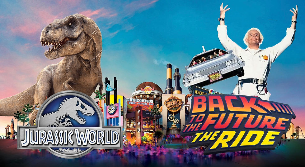 Escape room no parque Universal