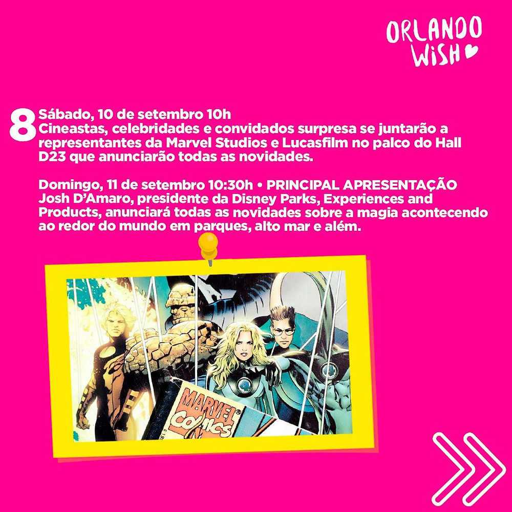 Programação D23 Expo 2022.