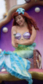 A Pequena Sereia no Festival of Fantasy Parade.