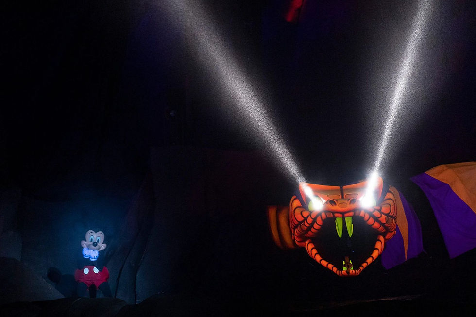 Heróis no Fantasmic!