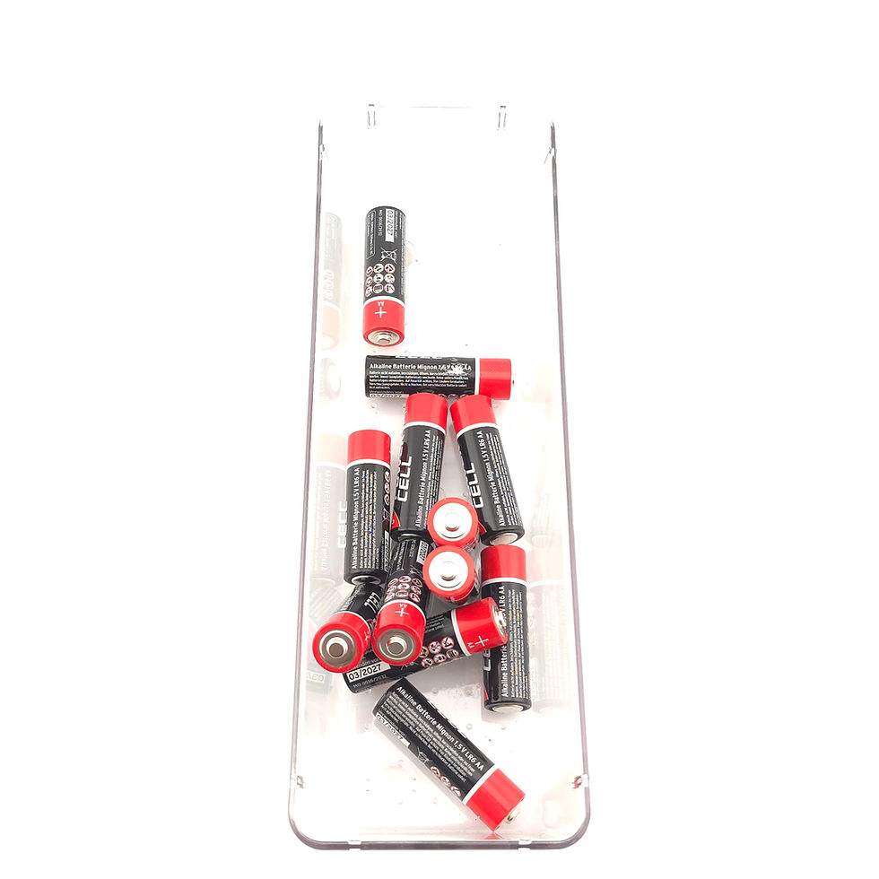 Miniaturbild: Batteriehalter/ Batterieorganizer AA