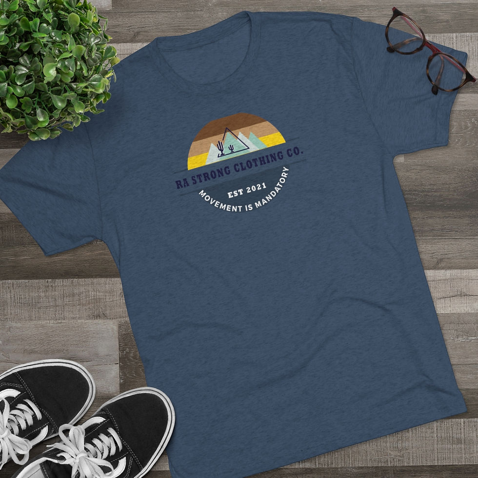 Thumbnail: Unisex Tri-Blend Crew Tee - Logo