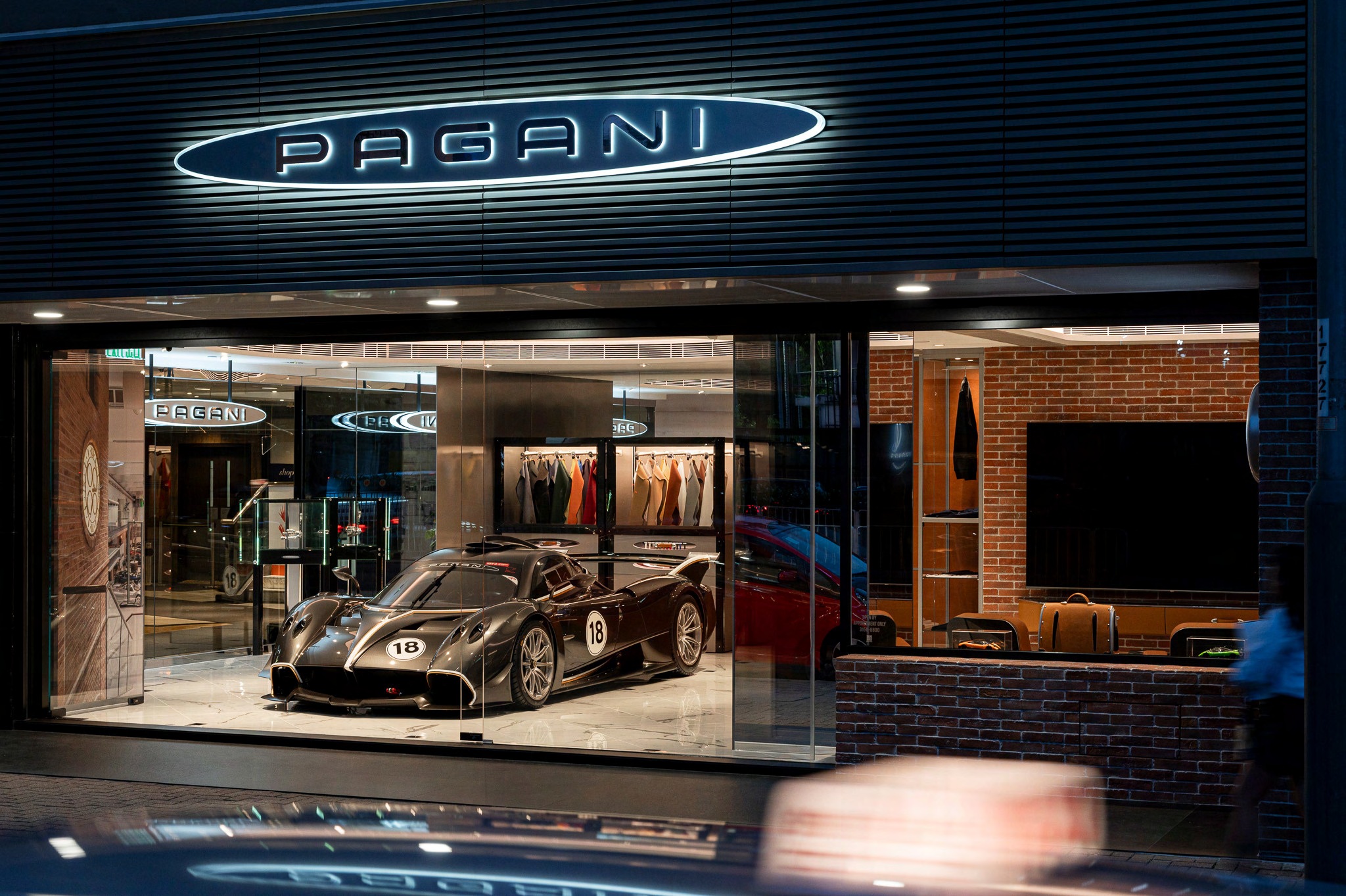 Pagani showroom interior architecture by Starz Pasha