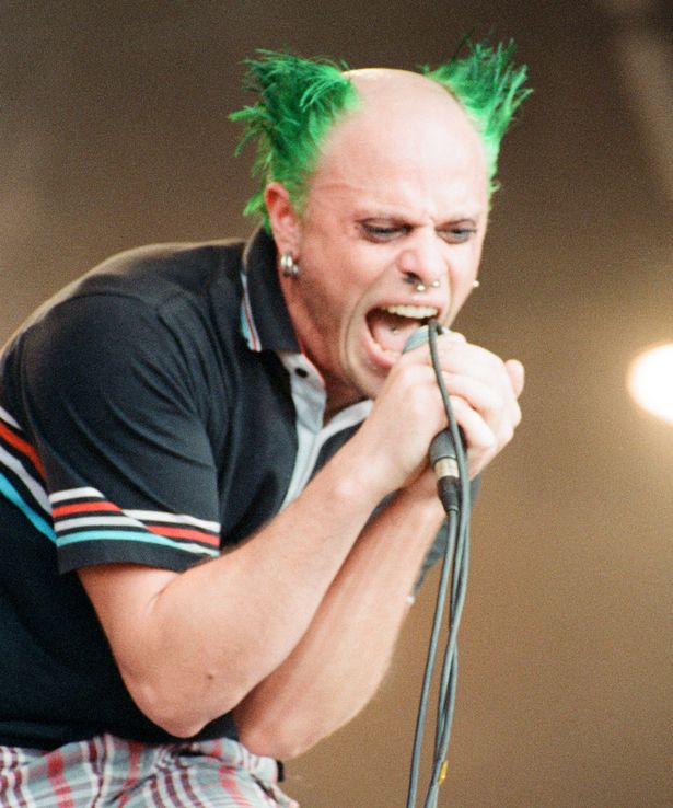 Keith Flint Machine Blips And Green Frosted Tips Prodigy Legend