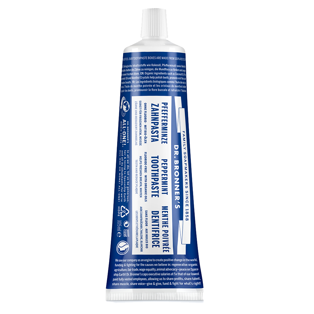 Dr. Bronner's - Pasta de Dientes Menta 140gr.