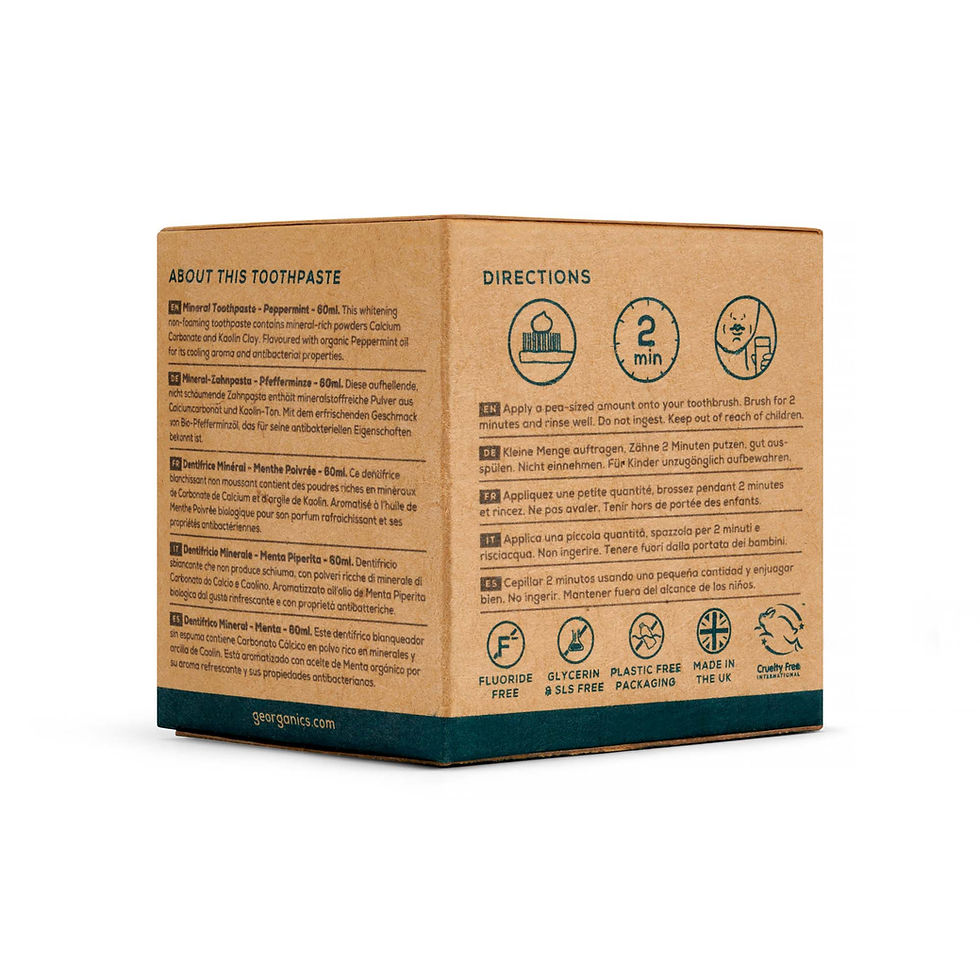 Miniatura: Georganics - Pasta Dental Mineral - Hierbabuena 60ml