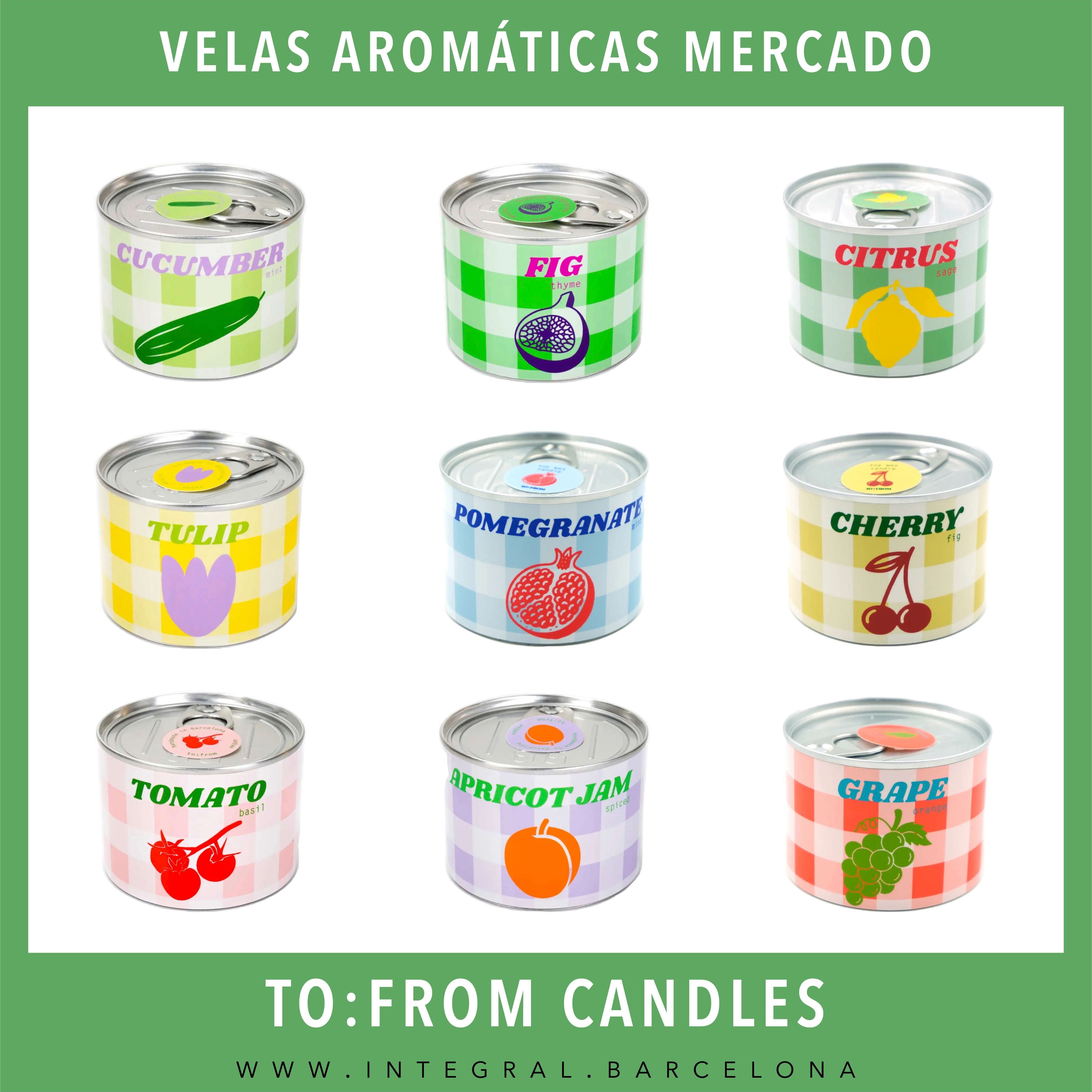 TO:FROM - Vela Colección Mercado 150ml